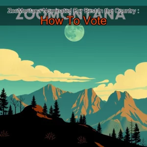 Read more about the article ZooMontana Nominated For Best In the Country : How To Vote