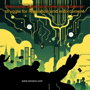 Read more about the article Billion-dollar digital black market: tech platforms’ struggle for regulation and enforcement.
