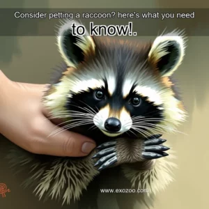 Read more about the article Consider petting a raccoon? here’s what you need to know!.