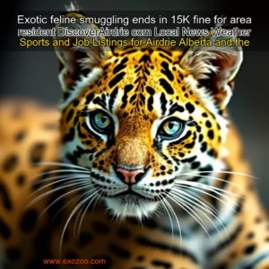 Read more about the article Exotic feline smuggling ends in 15K fine for area resident  DiscoverAirdrie  com  Local News  Weather  Sports  and Job Listings for Airdrie  Alberta  and the Rocky View County region
