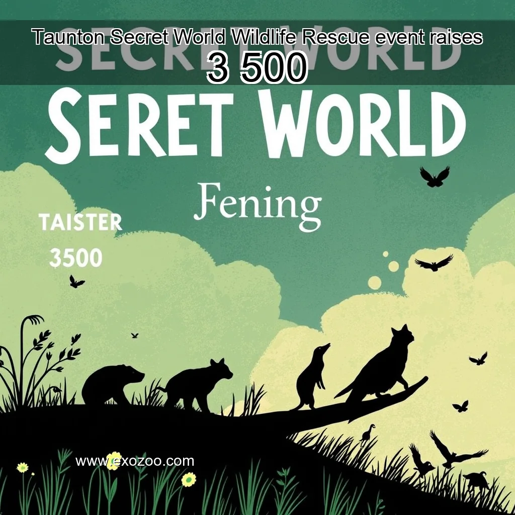 Read more about the article Taunton Secret World Wildlife Rescue event raises 3  500