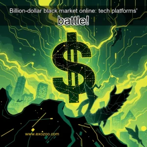 Read more about the article Billion-dollar black market online: tech platforms’ battle!