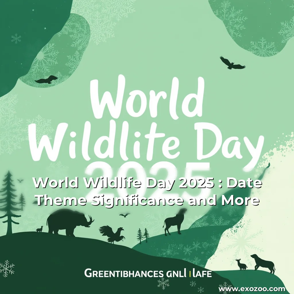 Read more about the article World Wildlife Day 2025 : Date  Theme  Significance  and More