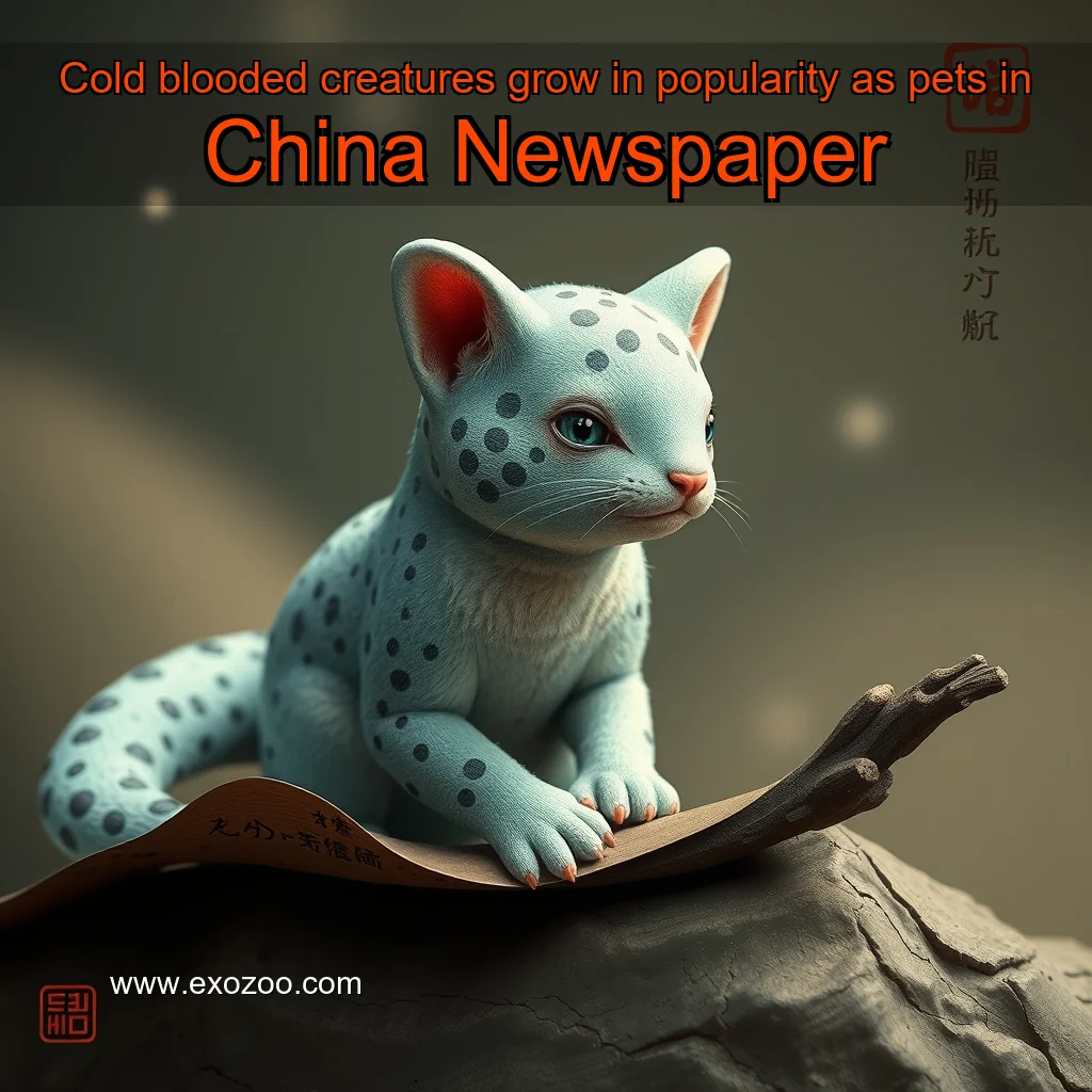 Read more about the article Cold  blooded creatures grow in popularity as pets in China  Newspaper