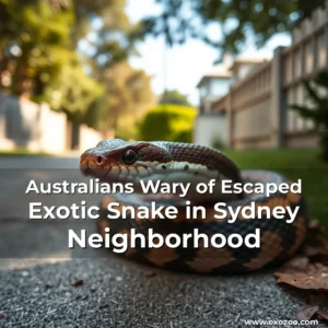 Read more about the article Australians Wary of Escaped Exotic Snake in Sydney Neighborhood