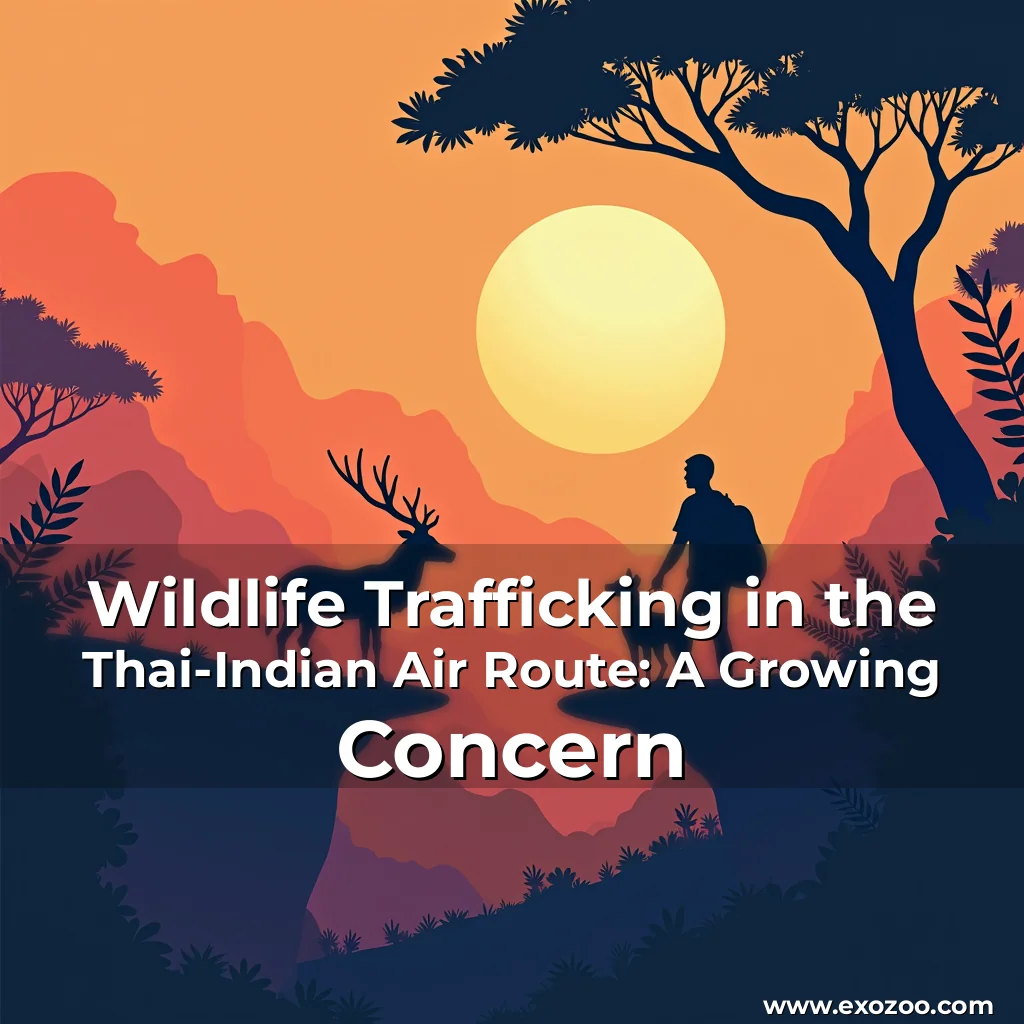 Read more about the article Wildlife Trafficking in the Thai-Indian Air Route: A Growing Concern