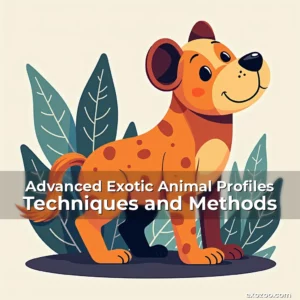 Artistic representation for Advanced Exotic Animal Profiles Techniques and Methods