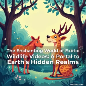 Artistic representation for The Enchanting World of Exotic Wildlife Videos: A Portal to Earth's Hidden Realms