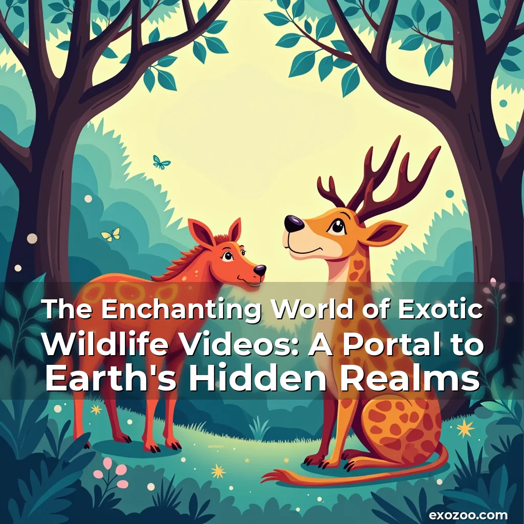 Read more about the article The Enchanting World of Exotic Wildlife Videos: A Portal to Earth’s Hidden Realms