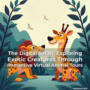 Artistic representation for The Digital Safari: Exploring Exotic Creatures Through Immersive Virtual Animal Tours