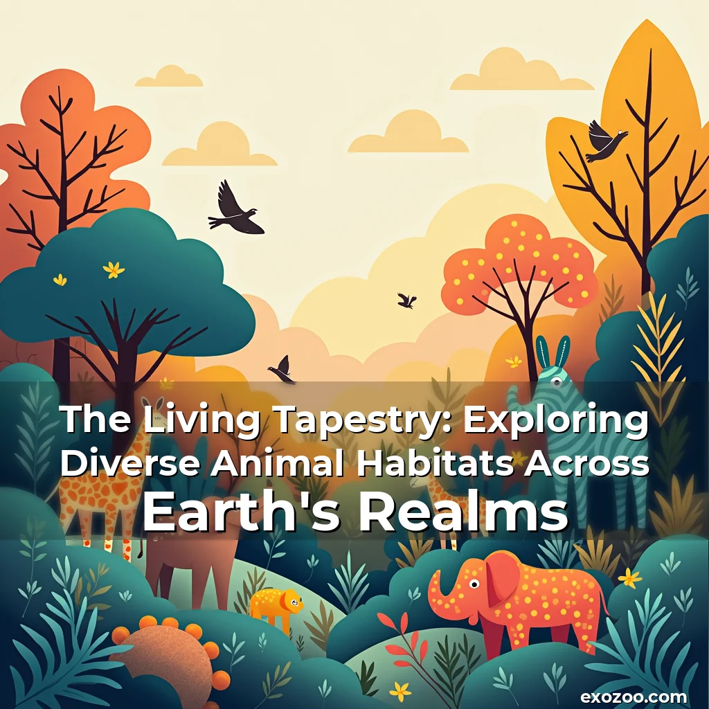 Read more about the article The Living Tapestry: Exploring Diverse Animal Habitats Across Earth’s Realms