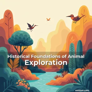 Artistic representation for Historical Foundations of Animal Exploration