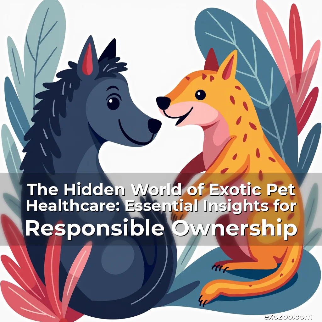 The Hidden World of Exotic Pet Healthcare: Essential Insights for Responsible Ownership