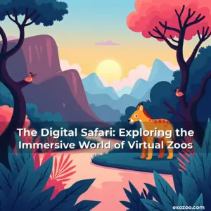 Artistic representation for The Digital Safari: Exploring the Immersive World of Virtual Zoos