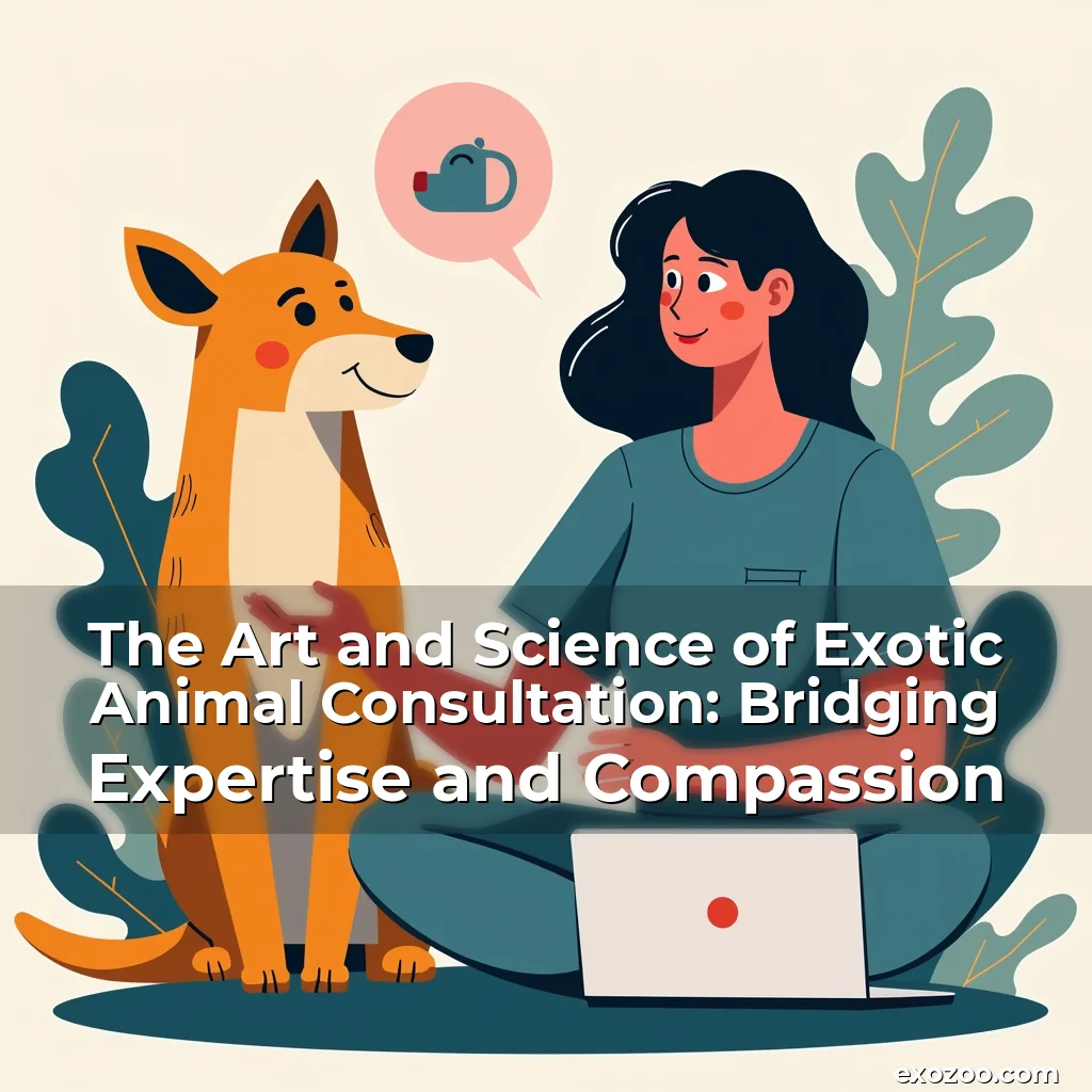 The Art and Science of Exotic Animal Consultation: Bridging Expertise and Compassion