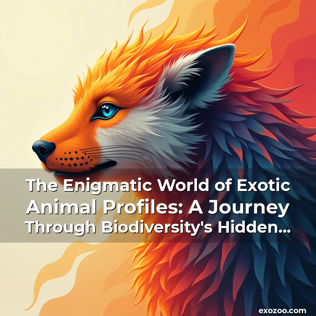 Artistic representation for The Enigmatic World of Exotic Animal Profiles: A Journey Through Biodiversity's Hidden Gems
