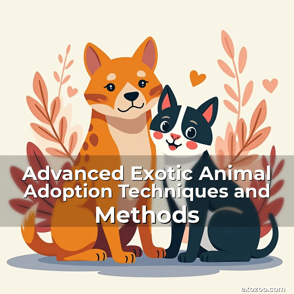 Advanced Exotic Animal Adoption Techniques and Methods