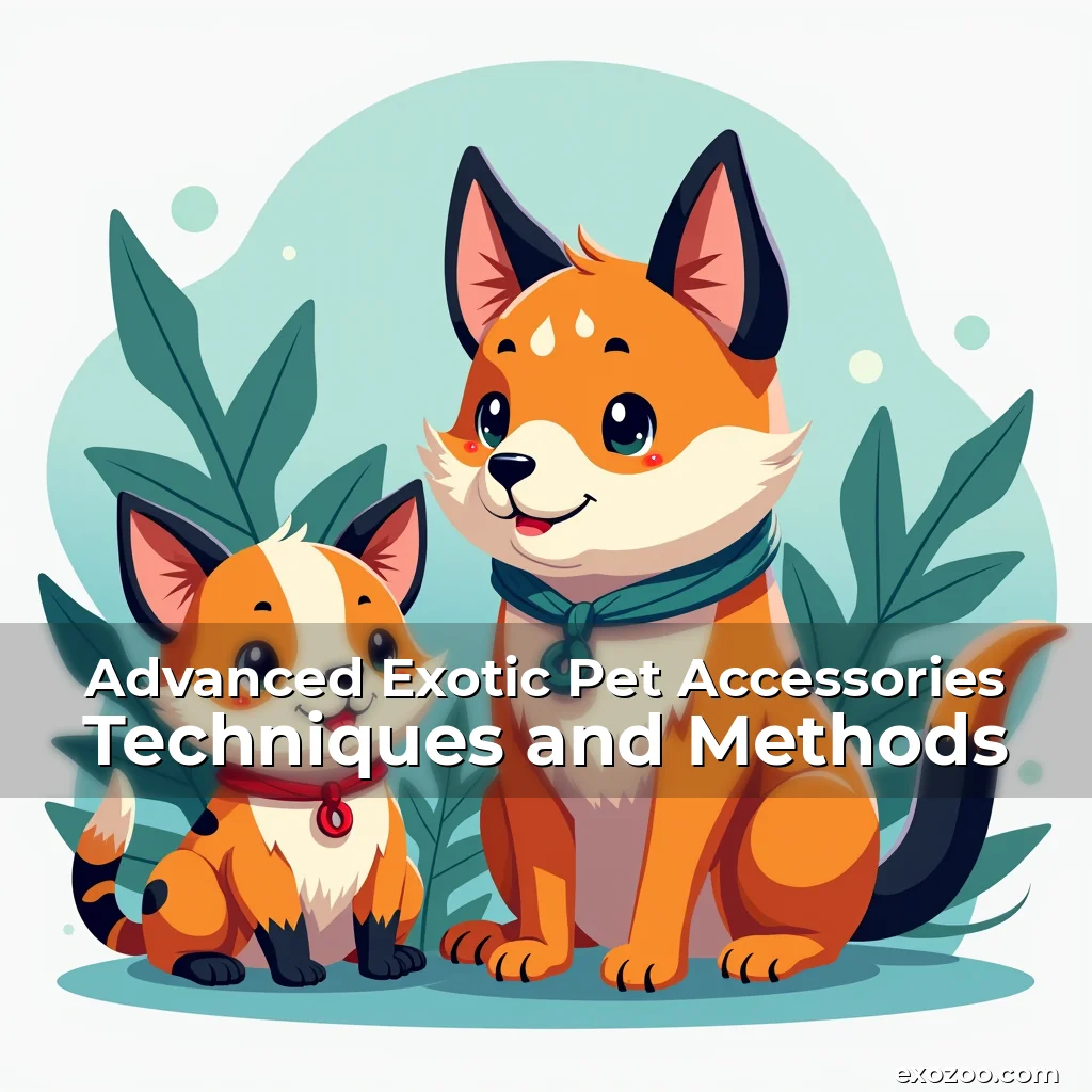 Advanced Exotic Pet Accessories Techniques and Methods