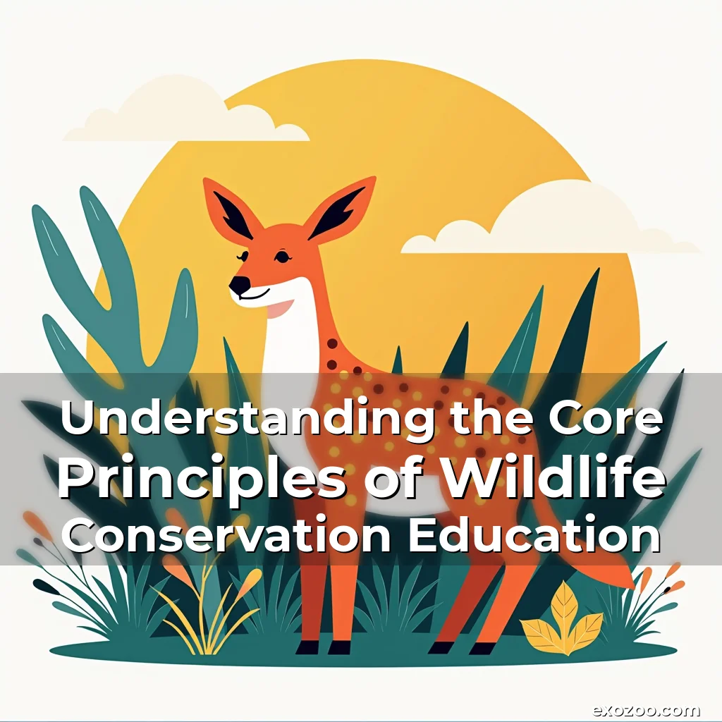 Understanding the Core Principles of Wildlife Conservation Education