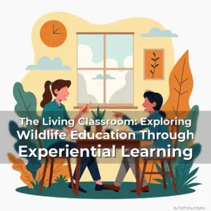 Artistic representation for The Living Classroom: Exploring Wildlife Education Through Experiential Learning