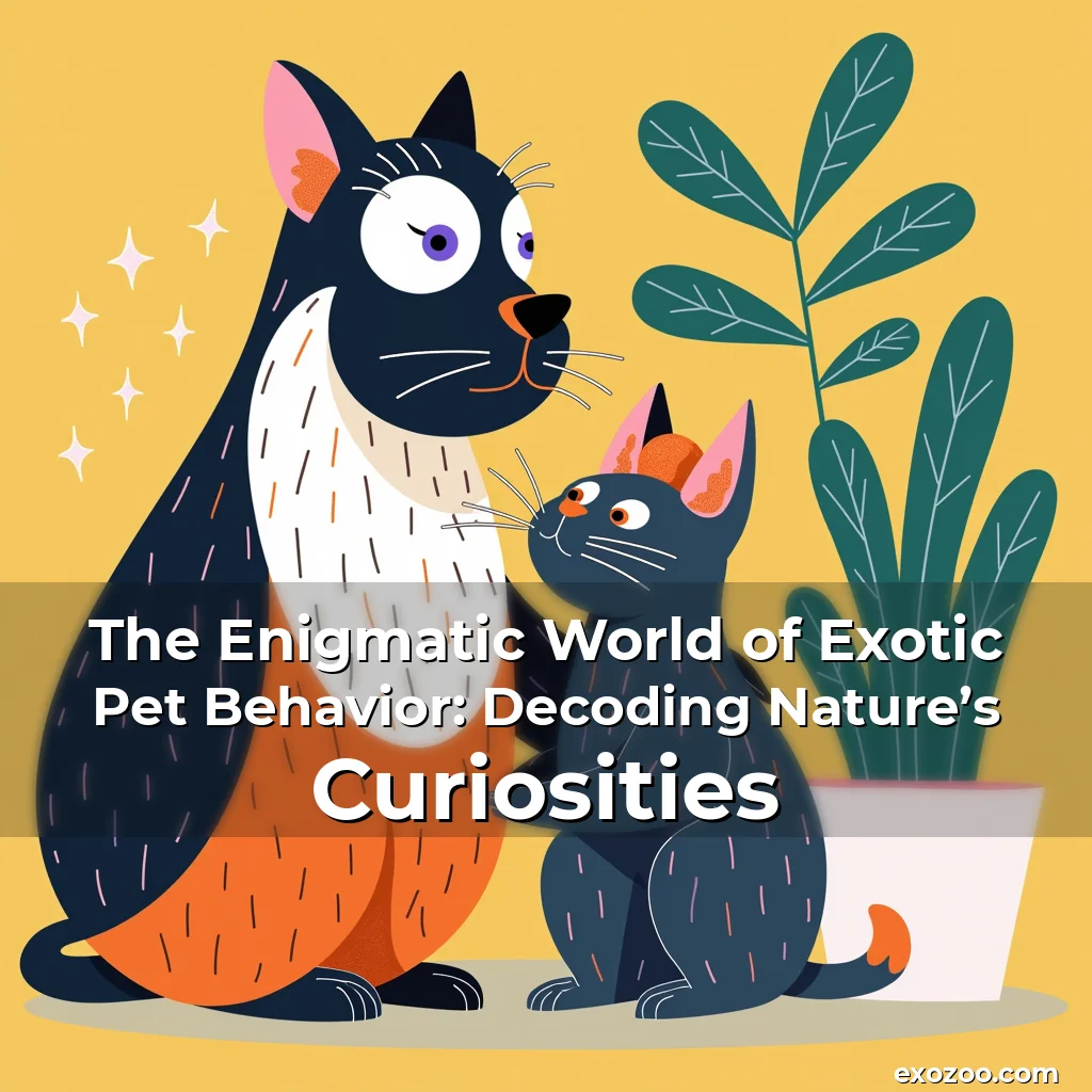The Enigmatic World of Exotic Pet Behavior: Decoding Nature’s Curiosities