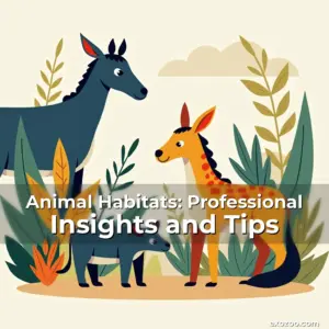 Artistic representation for Animal Habitats: Professional Insights and Tips