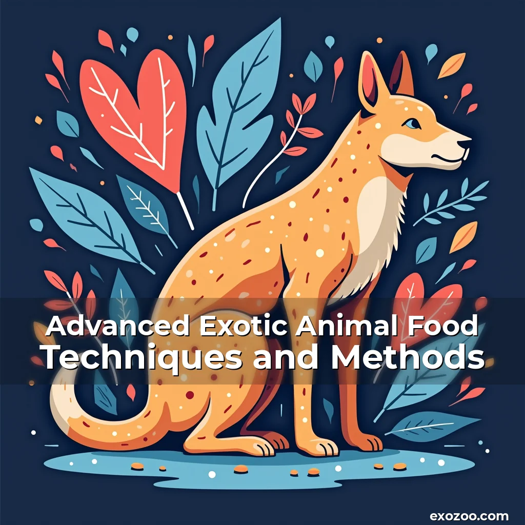 Advanced Exotic Animal Food Techniques and Methods